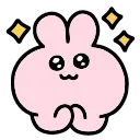 Video sticker 🥹 Usagi - @ShoutoEmoji