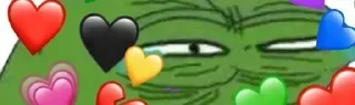 Telegram sticker ❤️ Pepe pack by Cobra