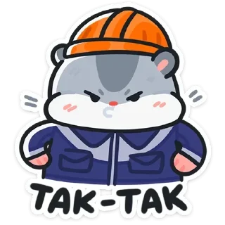 Video sticker 😠 @stickersvvk Толик-трудоголик
