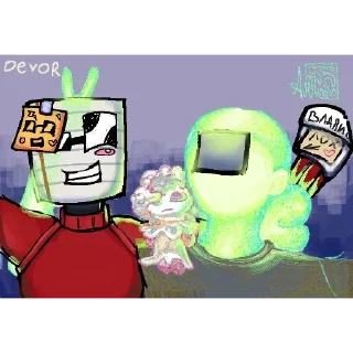 Telegram stiker 📄 Ксенончик