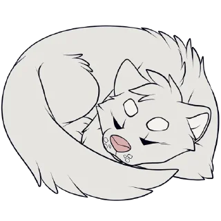 Telegram sticker 💤 MuzzFerret