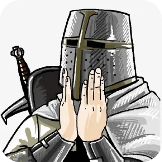Telegram sticker 🪑 Crusaders and Swords :: @fStikBot