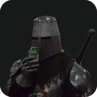 Telegram sticker 🧸 Crusaders and Swords :: @fStikBot