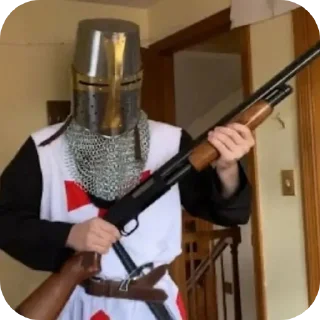 Video sticker 🤘 Crusaders and Swords :: @fStikBot