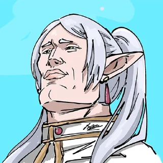 Video sticker ❄️ Frieren - @TodorokiShouto