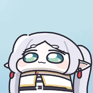 Telegram sticker ❄️ Frieren - @TodorokiShouto