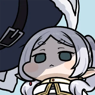 Telegram sticker ❄️ Frieren - @TodorokiShouto