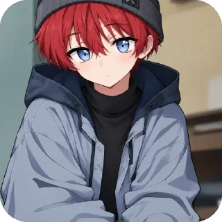 Telegram sticker 🫥 RedKid