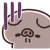 Video sticker 🙁 (@ShoutoEmoji) Piggos