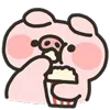 Video sticker 🍿 (@ShoutoEmoji) Piggos