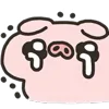Video sticker 😭 (@ShoutoEmoji) Piggos