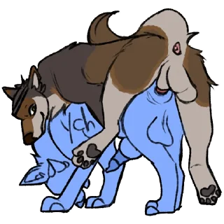 Telegram sticker 🔥 Mankeulv's NSFW Ferals
