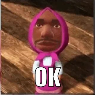 Telegram sticker 👍 Nigga Masha @GownoPoetry