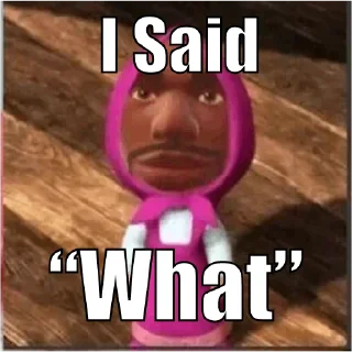 Telegram sticker 😳 Nigga Masha @GownoPoetry