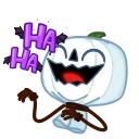 Sticker 😂 Pumpkin Ghost