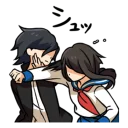 Sticker 👊 BATTLE COUPLE!!
