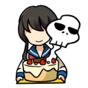 Telegram sticker 🎂 BATTLE COUPLE!!