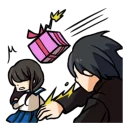 Telegram sticker 🎁 BATTLE COUPLE!!