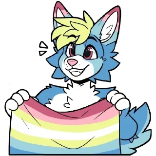 Telegram sticker 💜 @ferretoncrack is a pedo