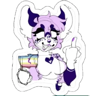 Video sticker 💜 @ferretoncrack is a pedo
