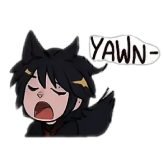 Video sticker 😴 Лимоша ( @loyLom )