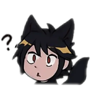 Telegram sticker ❓ Лимоша ( @loyLom )