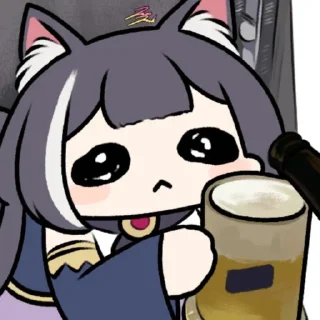 Телеграм стикер 🍸 Karyl @dark_stick