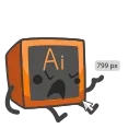 Telegram stiker 😡 Mr Illustrator