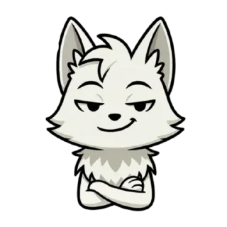 Telegram sticker 🙂‍↔️ KITSU
