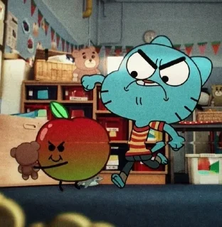 Telegram sticker 🌟 The Amazing World of Gumball :: @fStikBot