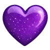 Sticker 💜 hearts ➜ @emoji1