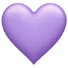 Sticker 💜 hearts ➜ @emoji1