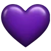 Sticker 💜 hearts ➜ @emoji1