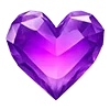 Sticker 💜 hearts ➜ @emoji1