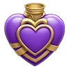 Sticker 💜 hearts ➜ @emoji1