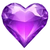 Sticker 💜 hearts ➜ @emoji1