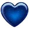 Sticker 💙 hearts ➜ @emoji1