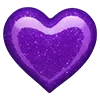 Sticker 💜 hearts ➜ @emoji1