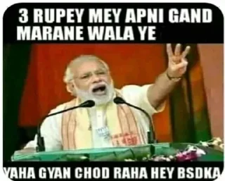 Video sticker 😂 @MereChannels | Modi ji pack