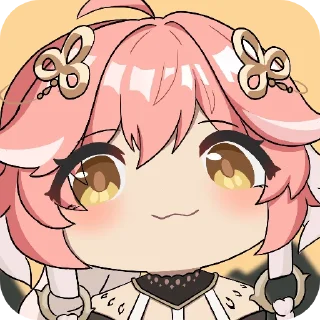 Telegram sticker 👄 Shorekeeper