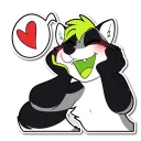 Telegram sticker ❤ Fuze
