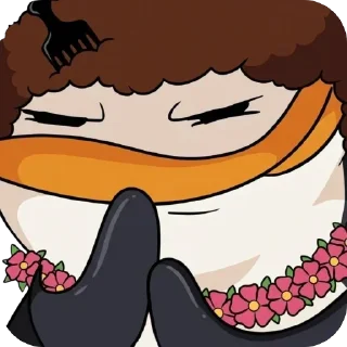 Telegram sticker 🫥 greedy pudgy @shim_sing