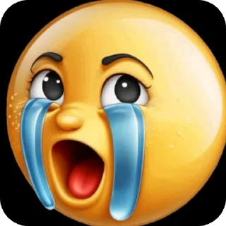 Telegram sticker 😭 Хуйня из тт