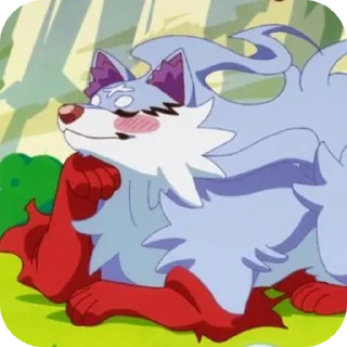 Telegram sticker ☺ Fel (Fenrir)