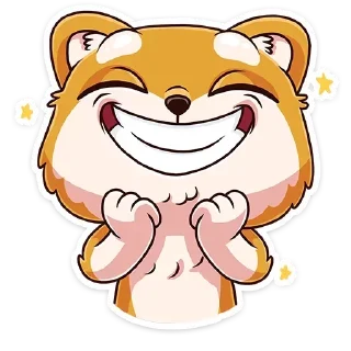 Telegram stiker 😃 Letto o akita @figurinhass