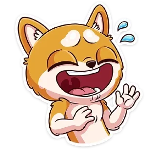 Telegram stiker 😁 Letto o akita @figurinhass