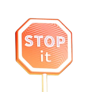 Telegram sticker 🛑 Wacky Letters
