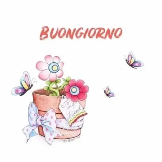 Telegram sticker 😁 buongiorno 🧐