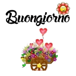 Telegram sticker 😁 buongiorno 🧐