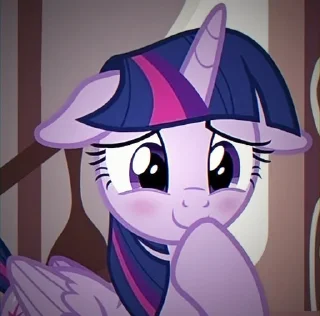 Telegram sticker 🥰 twilight sparkle :: @fStikBot